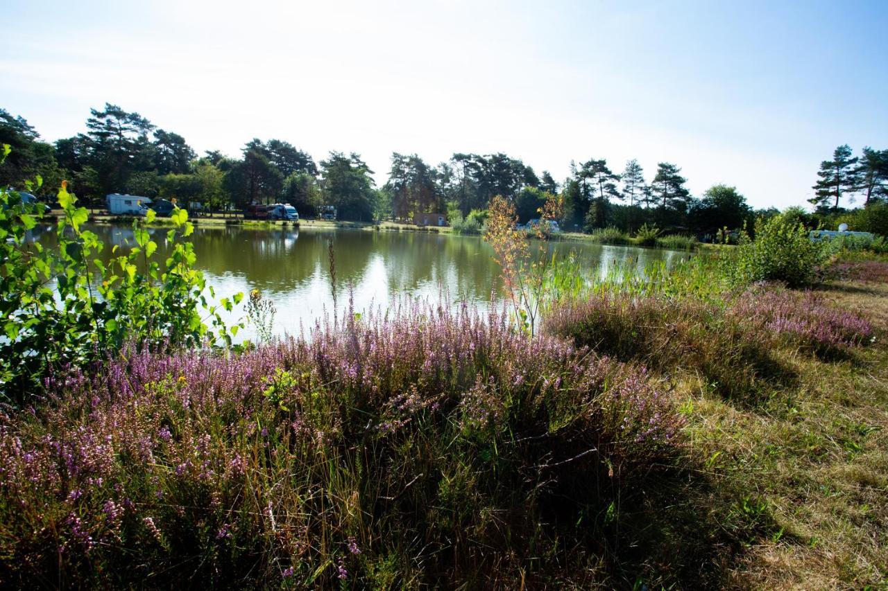 Naturcamping Lueneburger Heide - Chalets & Tiny Haeuser Soltau Bagian luar foto