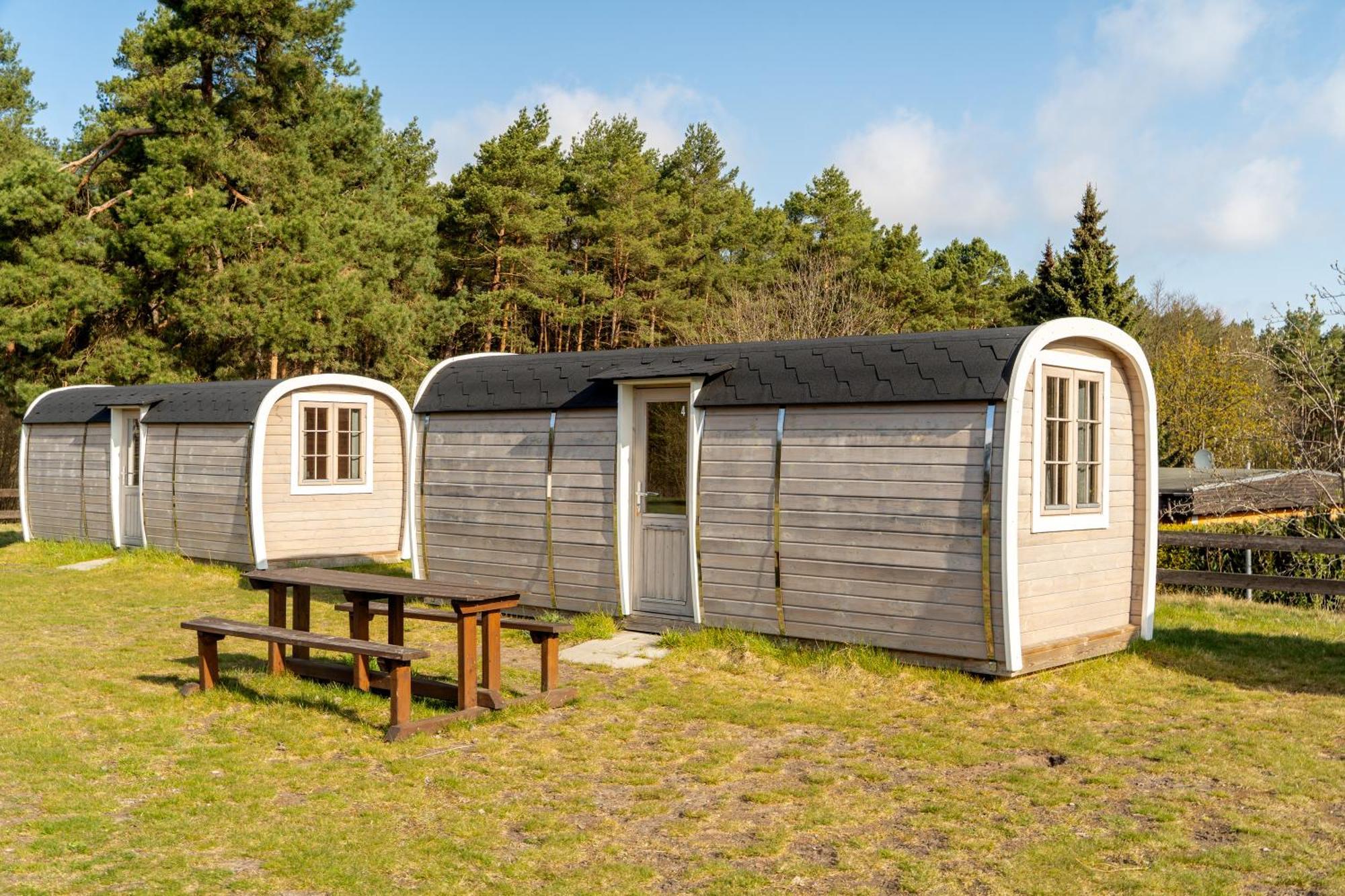 Naturcamping Lueneburger Heide - Chalets & Tiny Haeuser Soltau Bagian luar foto
