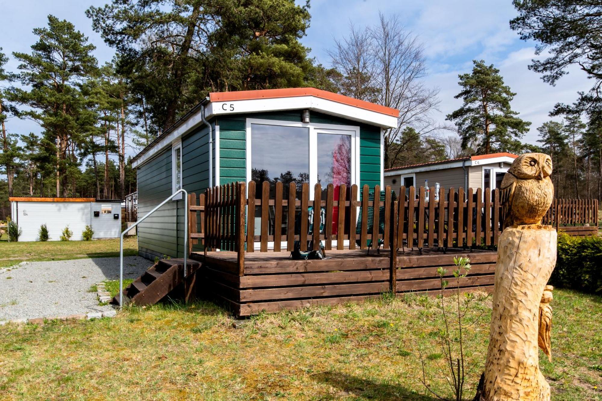 Naturcamping Lueneburger Heide - Chalets & Tiny Haeuser Soltau Bagian luar foto