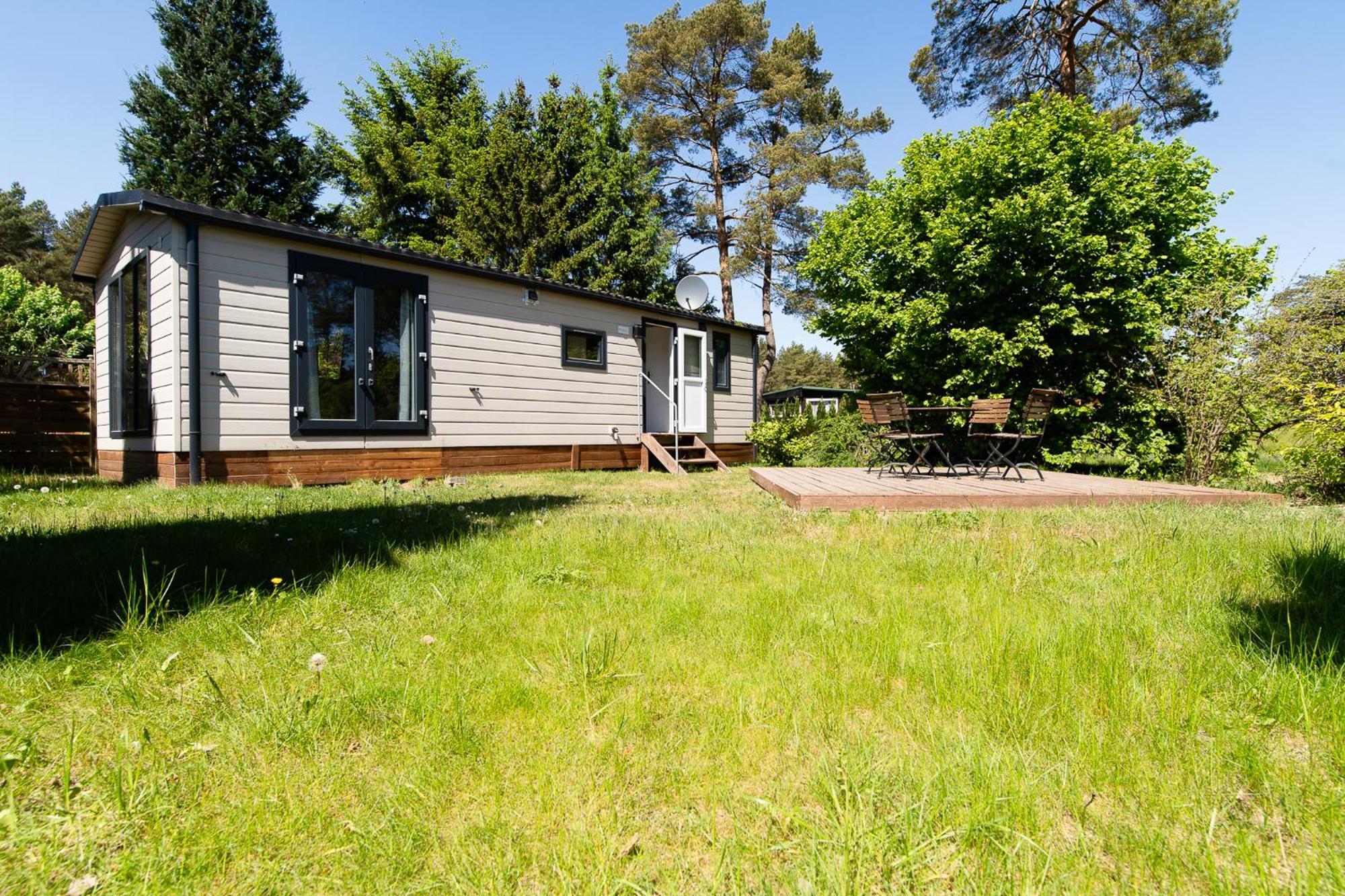 Naturcamping Lueneburger Heide - Chalets & Tiny Haeuser Soltau Bagian luar foto
