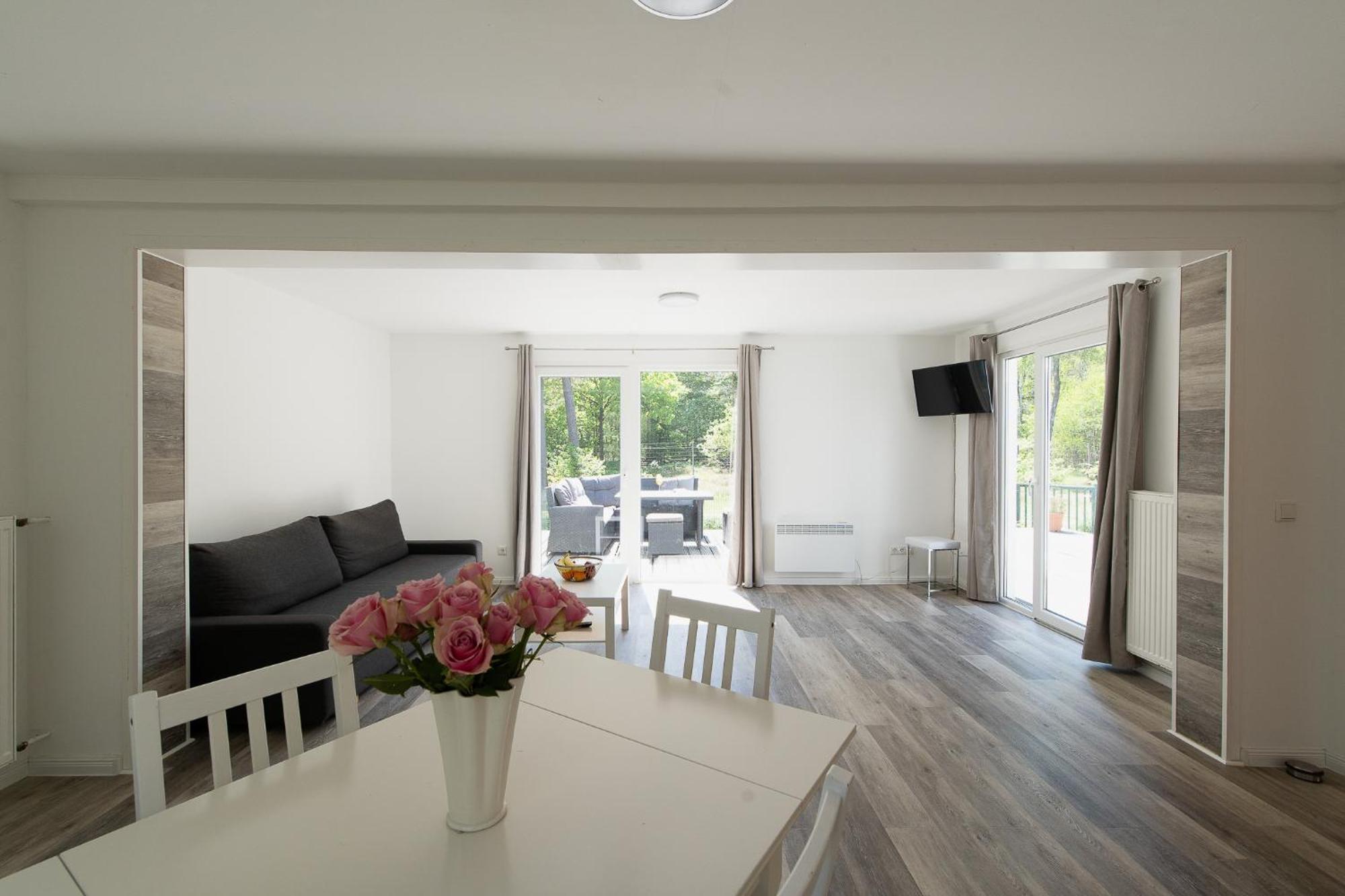 Naturcamping Lueneburger Heide - Chalets & Tiny Haeuser Soltau Bagian luar foto