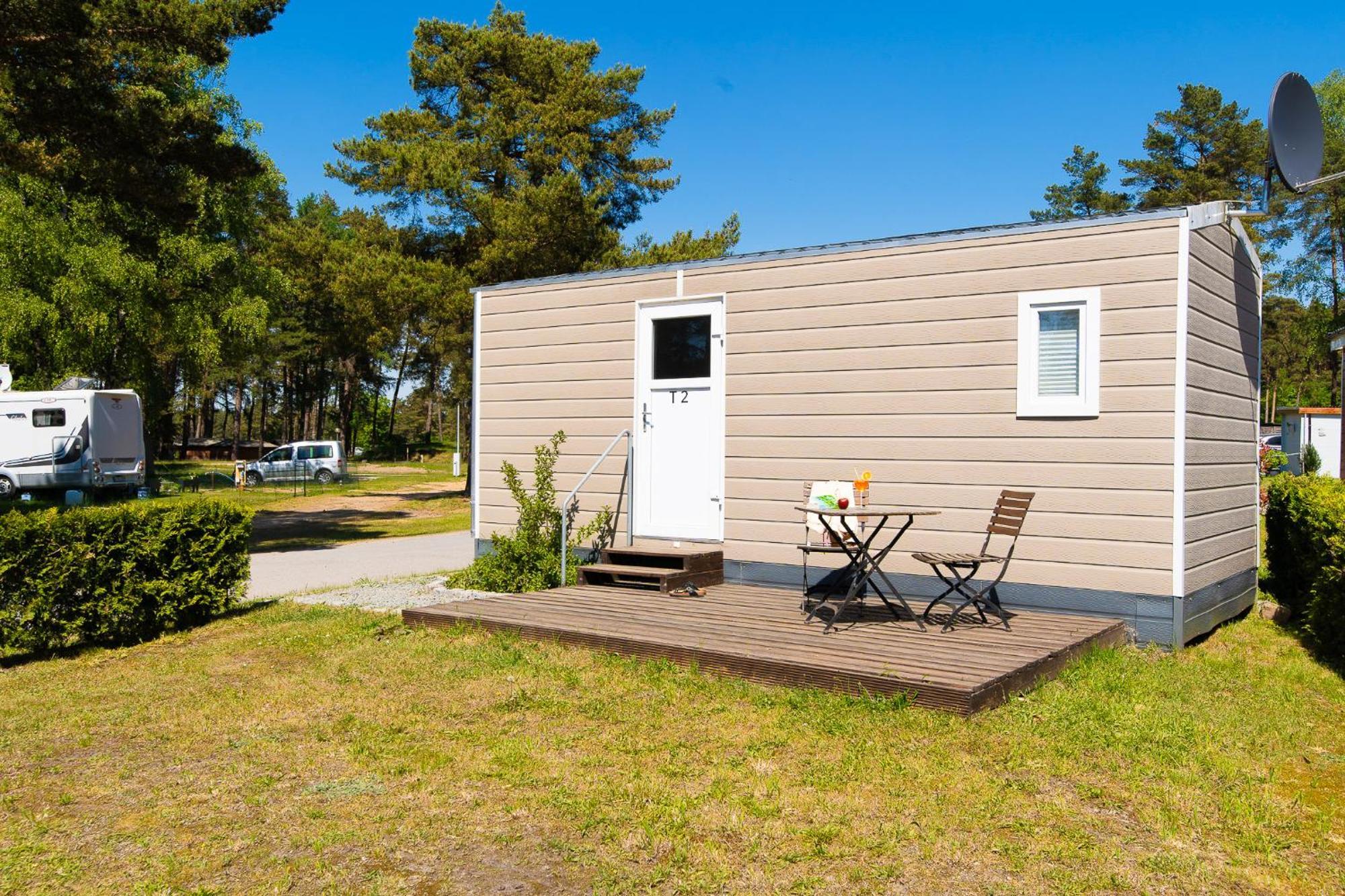 Naturcamping Lueneburger Heide - Chalets & Tiny Haeuser Soltau Bagian luar foto